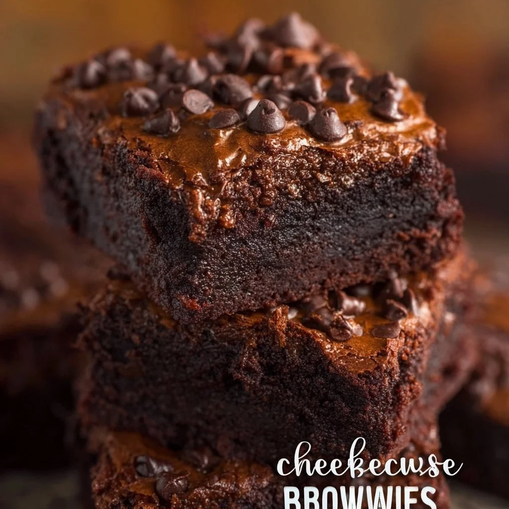 Delicious homemade brownies dessert bars ready to enjoy.