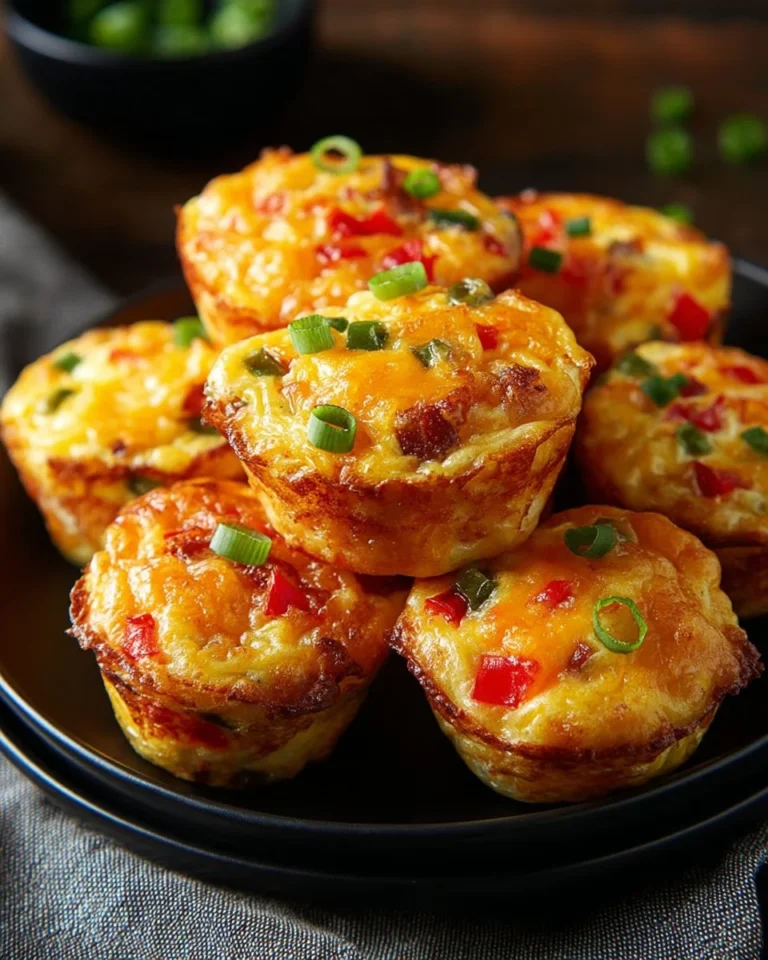 Delicious easy breakfast egg muffins packed with veggies and protein