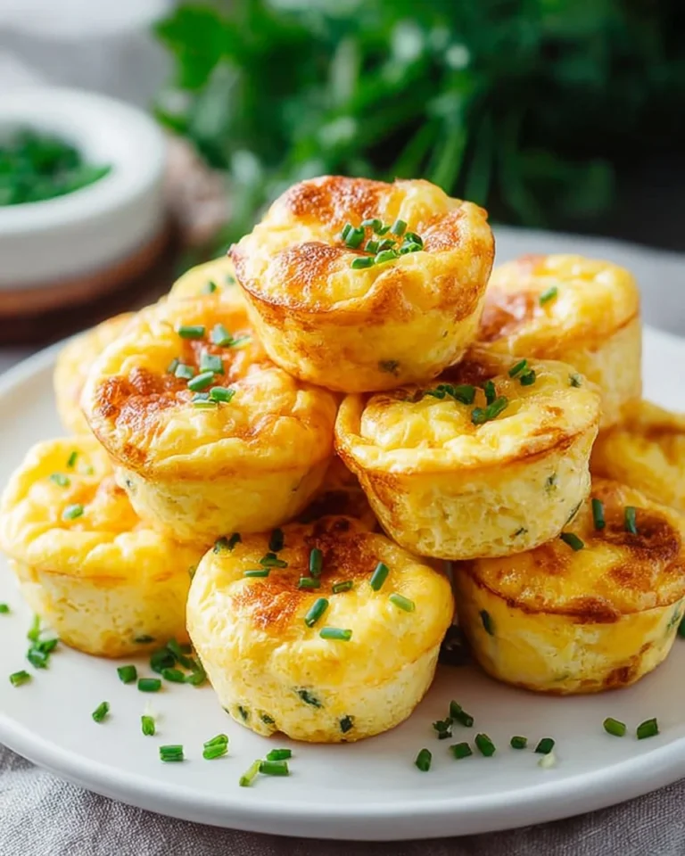 Delicious cottage cheese egg bites packed with protein for a healthy snack