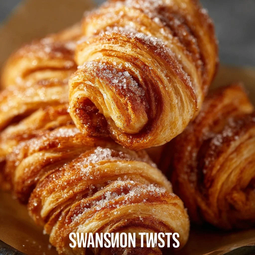 Deliciously sweet cinnamon twists baked to perfection with a golden finish.